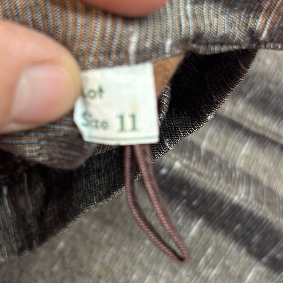 Vintage Sacony Brown Skirt and blazer Suit set Size 11- 1920s - Picture 13 of 13